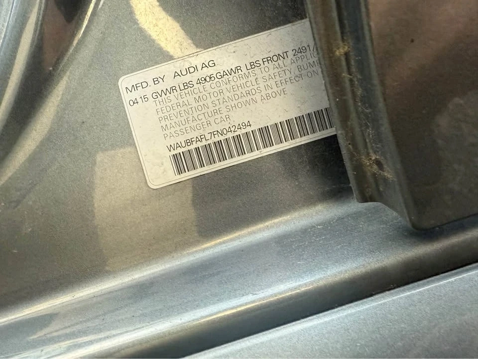 2015 Audi B8 A4 - Image 19 of 19