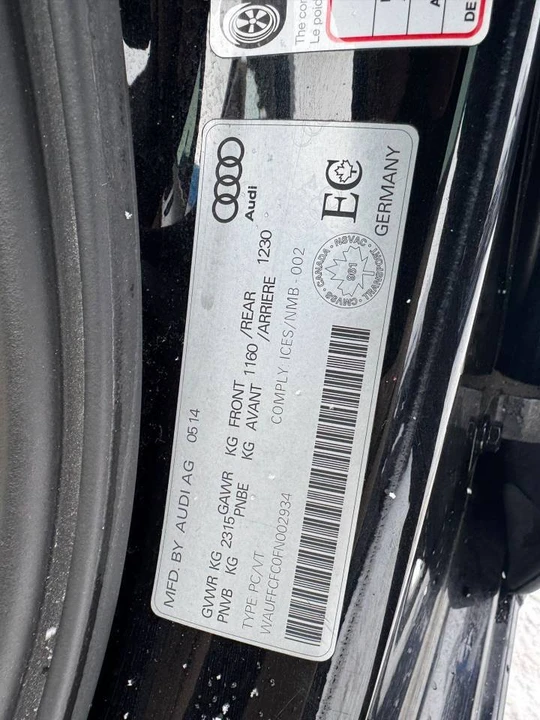 2015 Audi C7 A6 - Image 19 of 19