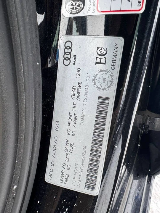 2015 Audi C7 A6 - Image 13 of 13