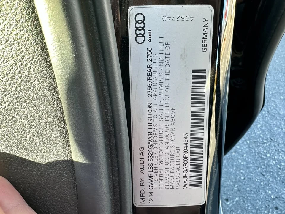 2015 Audi C7 A6 - Image 18 of 18