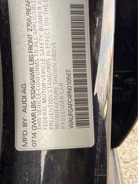 2015 Audi C7 A6 - Image 20 of 20