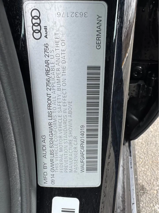 2015 Audi C7 A6 - Image 16 of 16