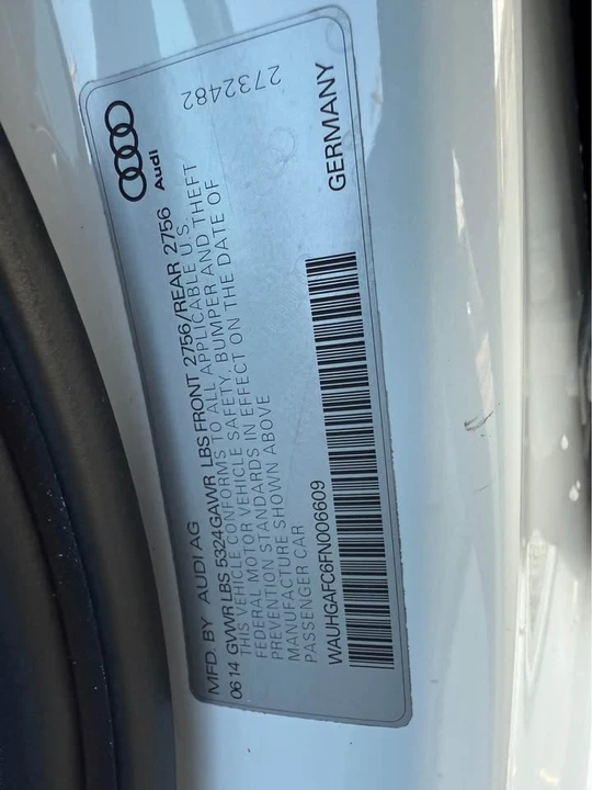 2015 Audi C7 A6 - Image 18 of 18