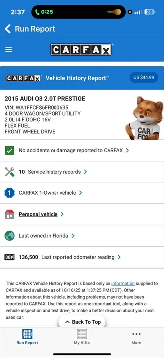 2015 Audi 8U Q3 - Image 18 of 19