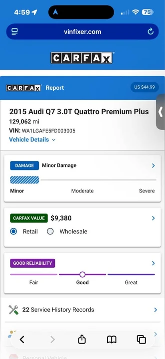 2015 Audi 4L Q7 - Image 19 of 19
