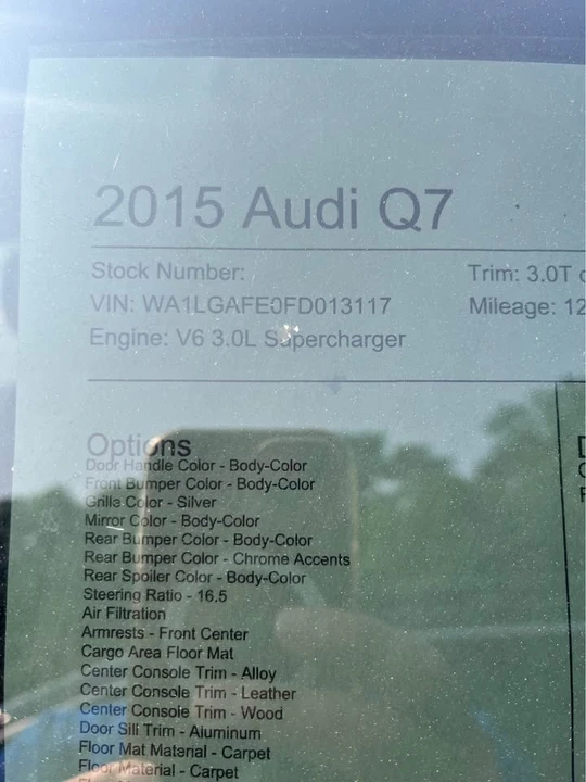 2015 Audi 4L Q7 - Image 13 of 20