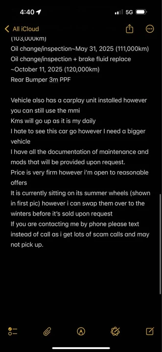 2015 Audi 8V S3 - Image 11 of 11