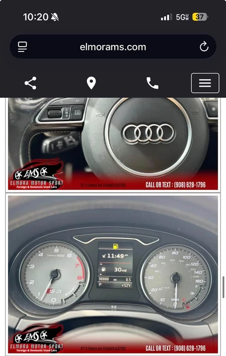 2015 Audi 8V S3 - Image 9 of 13