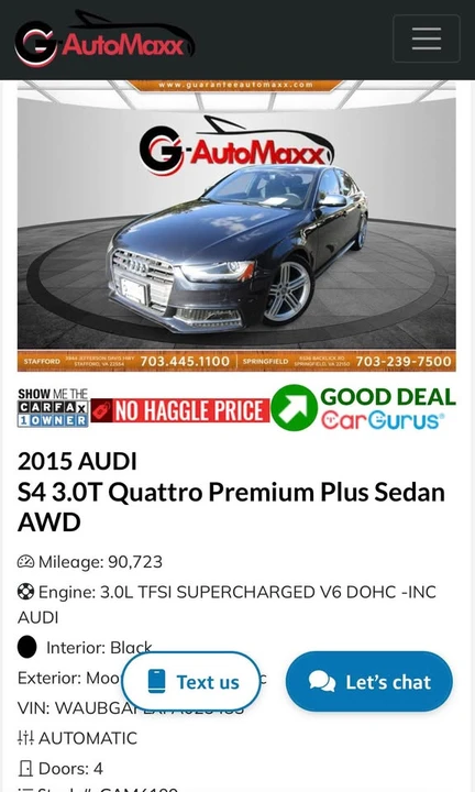 2015 Audi B8 S4 - Image 19 of 20