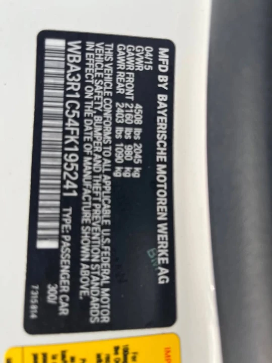 2015 BMW 4 Series - Image 20 of 20