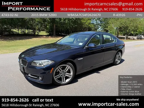 2015 BMW 528i xDrive