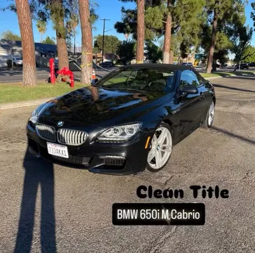 2015 BMW 650i M Convertible