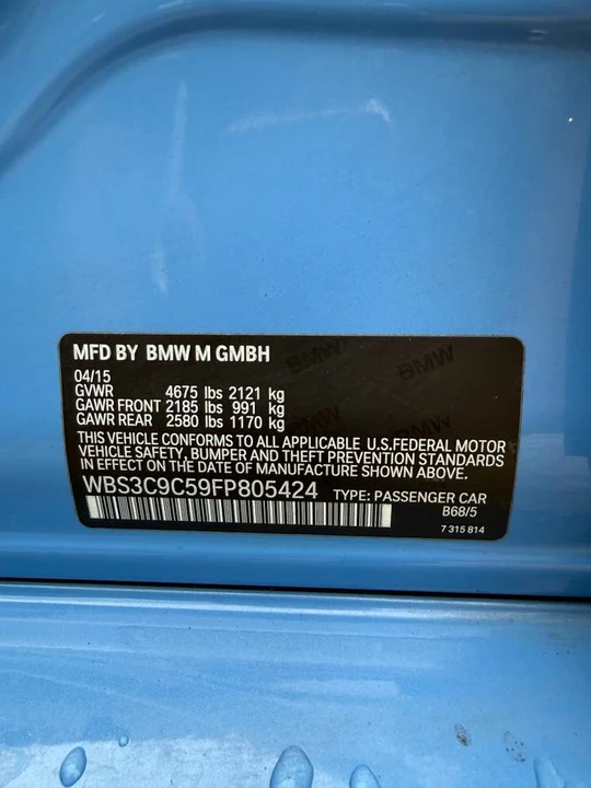 2015 BMW F80 M3 - Image 21 of 24
