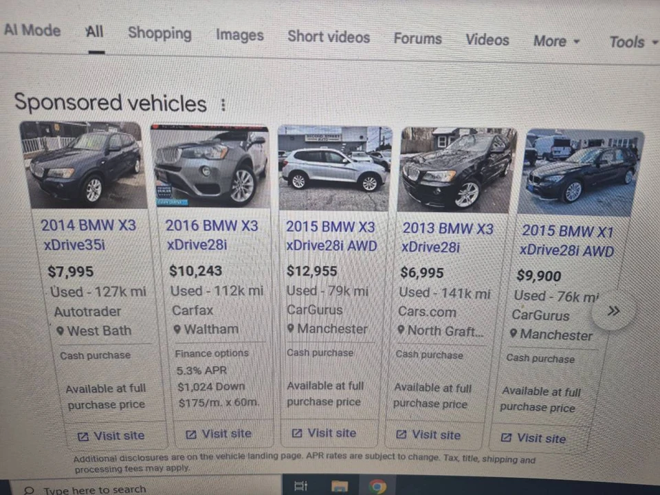 2015 BMW F25 X3 - Image 7 of 21