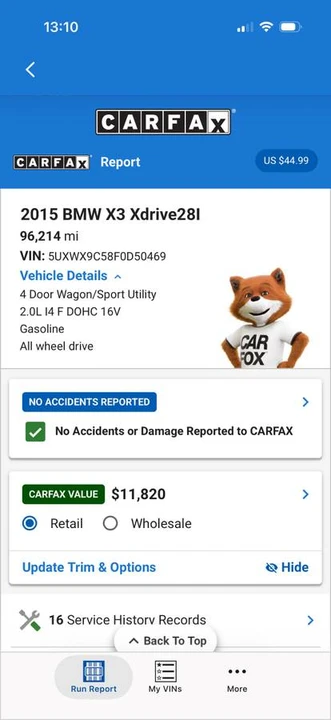 2015 BMW F25 X3 - Image 18 of 18