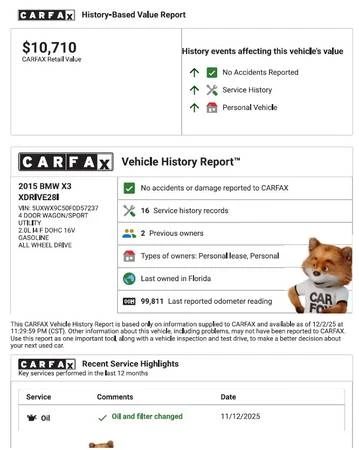 2015 BMW F25 X3 - Image 15 of 15