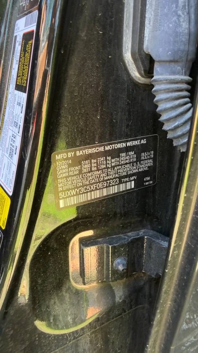 2015 BMW F25 X3 - Image 23 of 24