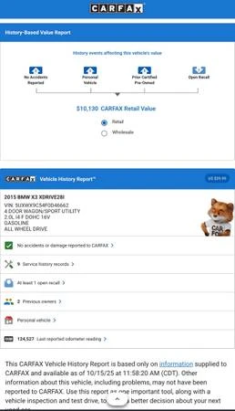 2015 BMW F25 X3 - Image 20 of 20