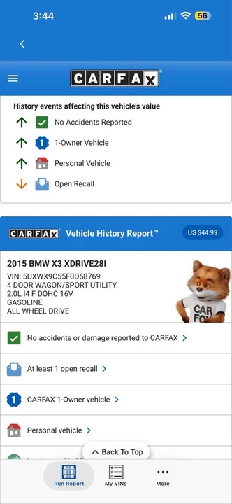 2015 BMW F25 X3 - Image 16 of 16