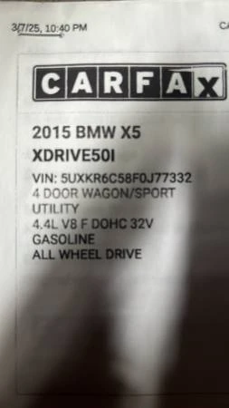 2015 BMW F15 X5 - Image 12 of 12
