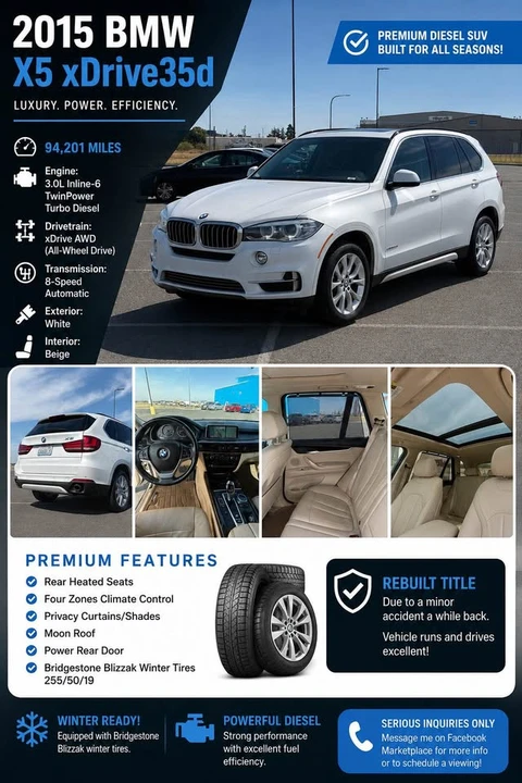 2015 BMW F15 X5 - Image 2 of 18
