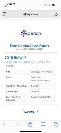 2015 BMW i8 - Image 5 of 10