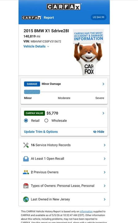 2015 BMW E84 X1 - Image 14 of 14