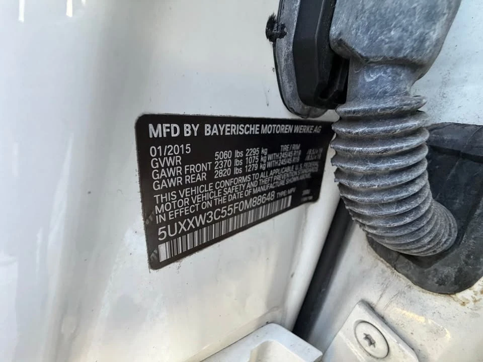 2015 BMW F26 X4 - Image 18 of 19