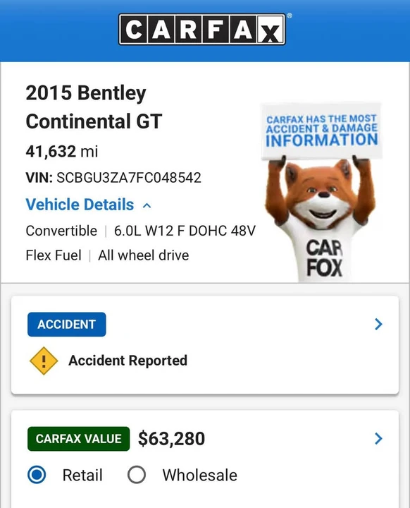 2015 Bentley Continental GT 2nd Gen - Image 15 of 18