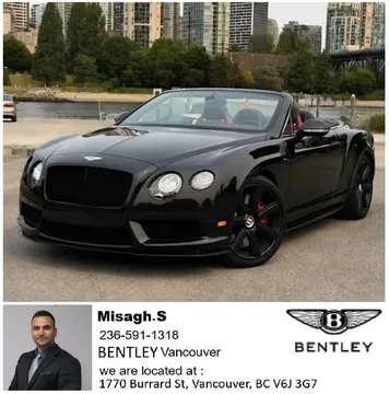 2015 Bentley Continental GT V8 S