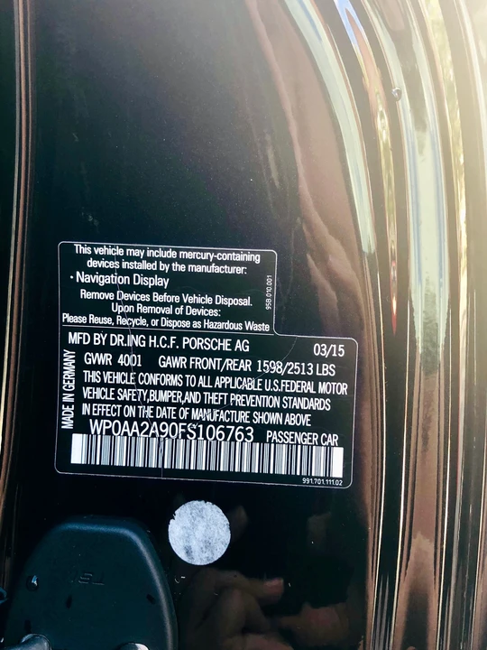 2015 Porsche 991 Carrera - Image 21 of 29