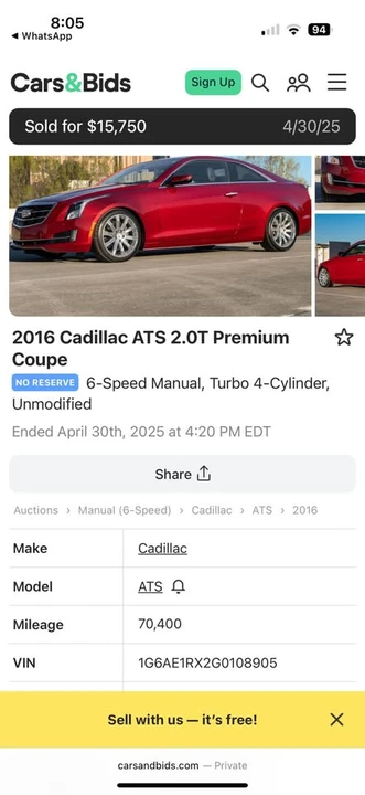2015 Cadillac ATS - Image 20 of 20
