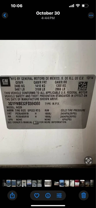 2015 Cadillac SRX - Image 19 of 19