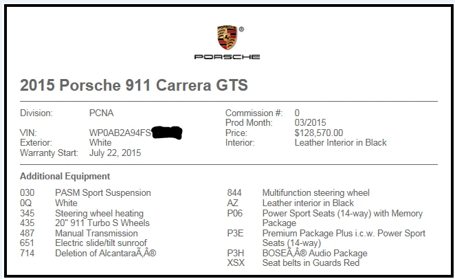 2015 Porsche 991 Carrera GTS - Image 19 of 20