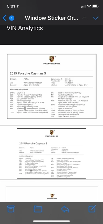 2015 Porsche 981 Cayman S - Image 8 of 9