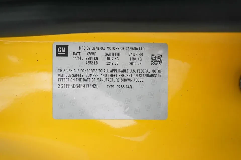 2015 Chevrolet Camaro 5th Gen - Image 18 of 18