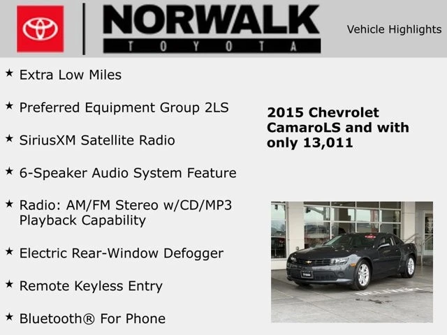 2015 Chevrolet Camaro 5th Gen - Image 19 of 21