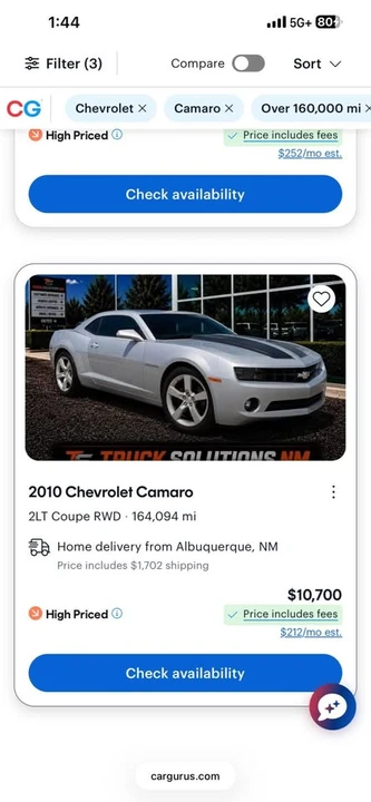 2015 Chevrolet Camaro 5th Gen - Image 8 of 9