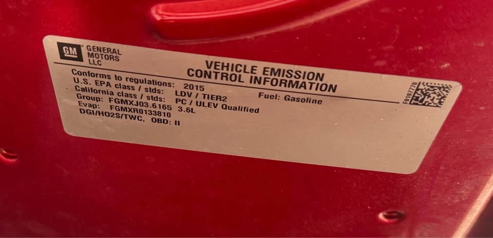 2015 Chevrolet Camaro 5th Gen - Image 15 of 15