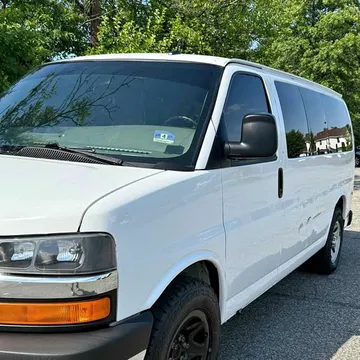2015 Chevrolet Express 2500 Passenger LS Extended Van 3D