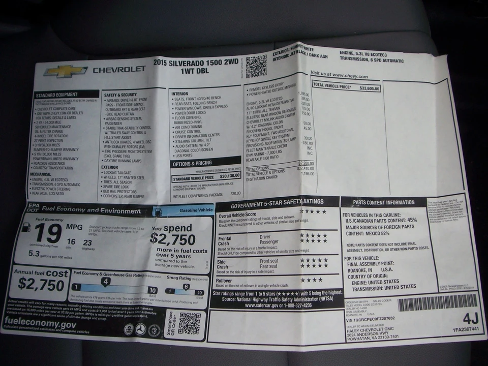 2015 Chevrolet Silverado 2nd Gen - Image 17 of 18