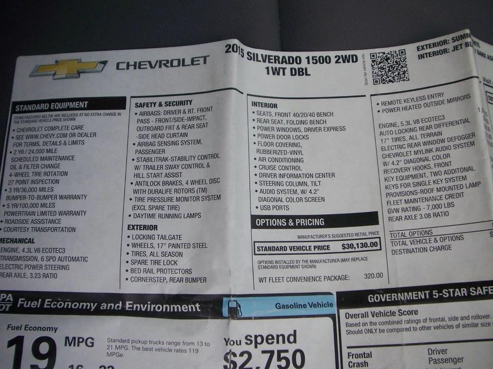 2015 Chevrolet Silverado 2nd Gen - Image 18 of 18