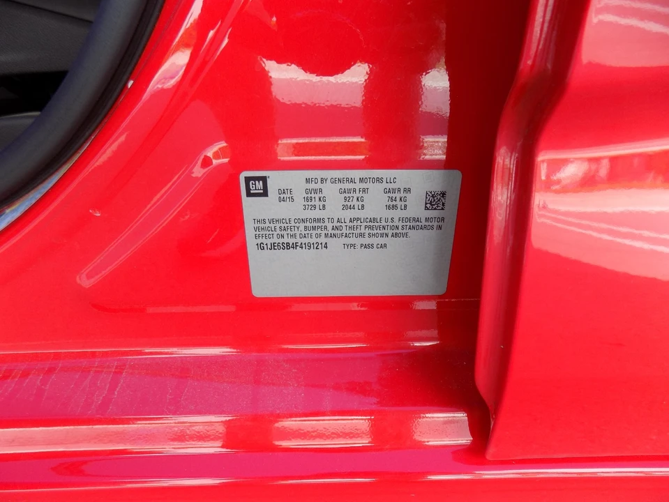 2015 Chevrolet Aveo/Sonic - Image 15 of 15
