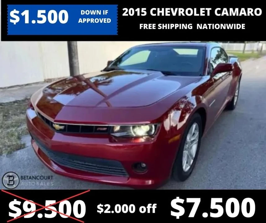 2015 Chevrolet Camaro 5th Gen - Image 7 of 17