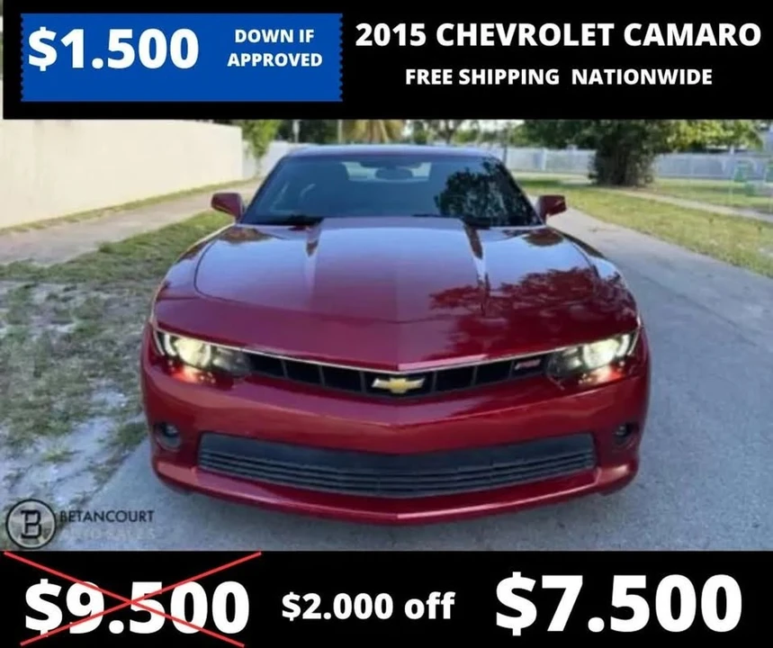 2015 Chevrolet Camaro 5th Gen - Image 6 of 17