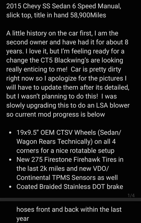 2015 Chevrolet SS - Image 11 of 14