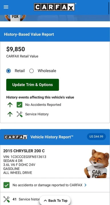 2015 Chrysler 200 - Image 5 of 10