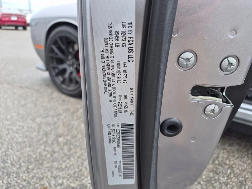 2015 Dodge Challenger SRT Hellcat 3rd Gen - Image 20 of 20