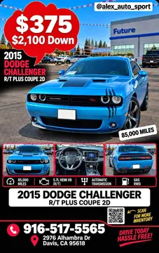 2015 Dodge Challenger R/T Plus Coupe 2D