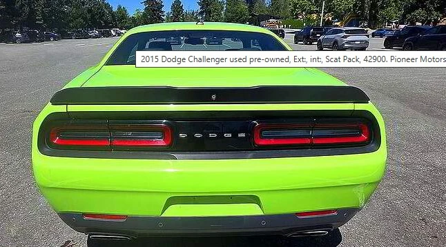 2015 Dodge Challenger SRT8 & 392 3rd Gen - Image 3 of 8